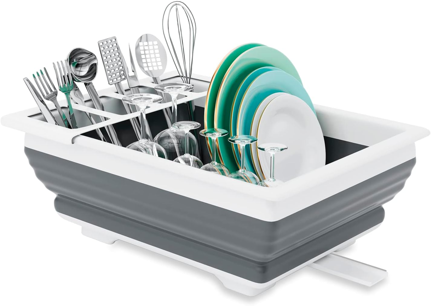 Collapsible Dish Drying Rack – Portable Kitchen Storage, Ideal For Rvs